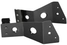 Smittybilt® D8084 Defender Series LED Light Bar Brackets; Dual Level LED Light Bar Mounting System; 4 CNC Machined Light Tabs