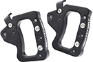 Pair of aluminum front grab handles by Smittybilt