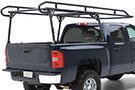 Smittybilt Contractors Rack installed on a pickup truck