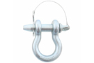 Zinc Coated 3/4 inch Quick Disconnect D-Ring Shackle
