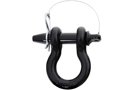 Gloss Black 3/4 inch Quick Disconnect D-Ring Shackle