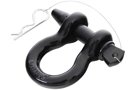 Smittybilt 7/8 inch Quick Disconnect D-Ring Shackle with Gloss Black Finish