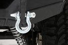 Zinc Coated Quick Disconnect D-Ring Shackle installed on a Jeep Bumper