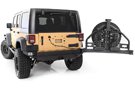 Installed XRC Atlas Rear Bumper with Tire Carrier from Smittybilt