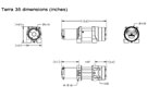 Superwinch Terra 35 Dimensions