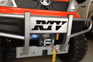 Completely installed Superwinch Terra 35 ATV Winch