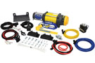 Terra 45 includes hawse fairlead, handlebar mount toggle, handheld remote, and synthetic rope