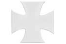 T-Rex X-Metal Rebel Iron Cross Grille Badge, Polished