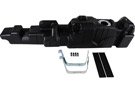 Super Series Fuel Tank w/ plated steel mounting strap set