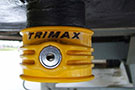 Installed Trimax Fifth Wheel Lock