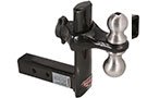 8-inch Black Trimax Drop Hitch Turned Upside Down