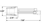 4.5-inch HeadLight Plug Dimension