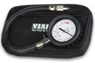 2.5in. Tire Gauge with Hose (0 to 15 PSI w/ Storage Pouch) - 90059
