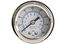 1.5in. Single Needle Gauge (White Face, No Light, 160 PSI) - 90084