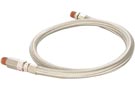 36in. S.S. Braided Leader Hose (1/4in. M to 1/4in. M, NPT, Swivel) - 92809