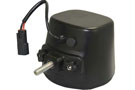 VisionX HID 4500 Series Flood Light in black housing with adjustable mounting base