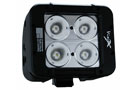 5-inch Evo Prime Double Stack LED Bar Black Four 10-Watt LEDs with 40 degress Wide Beam