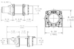Warn HY2000 Industrial Hydraulic Hoist Specs