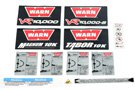 Warn VR10 Winch Label Kit