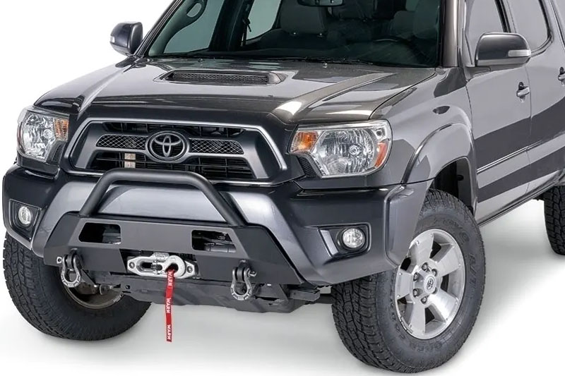 Warn Semi Hidden Kit Winch Mounting System for Toyota | 4WheelOnline.com