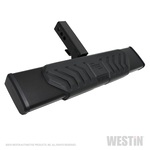 Westin R5 Hitch Step surface is approximately 1-5/8-inch above the center of the receiver hitch