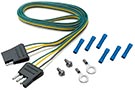 4-Way Flat Car and Trailer Loop Electrical Connector