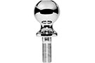 1 7/8-inch Ball, Shank 2 1/8-inch L x 3/4-inch Diameter 2,000 lbs capacity Chrome Trailer Ball 