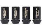 Advan Lug Nut 12X1.25 (Black) (4 Pack)