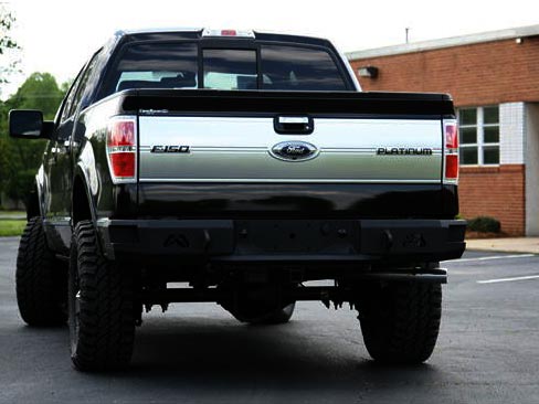 Replacement rear bumpers for ford trucks