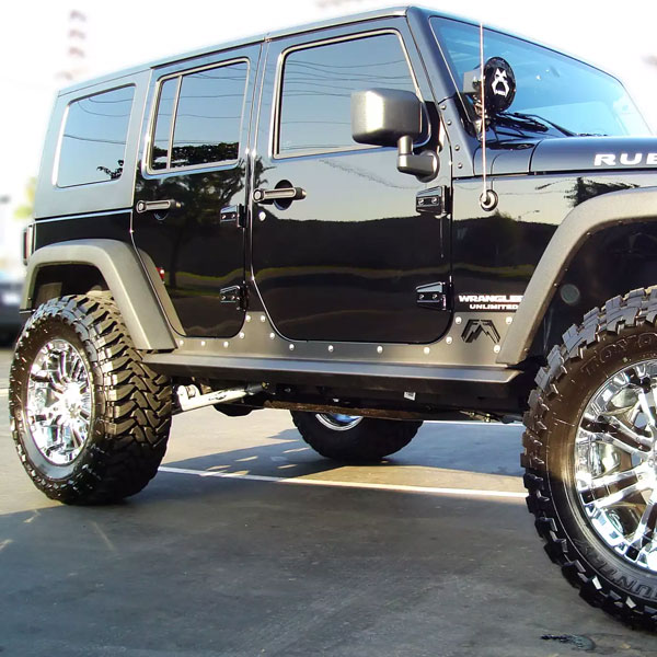 Fab Fours Sliders Jeep Jk 4 Door 4wheelonline Com