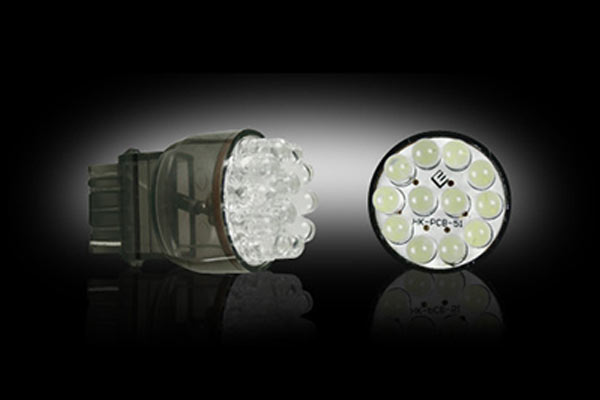 Wedge Style Reverse Led Recon 3156 (12 LED’s) Unidirectional Wedge Style LED Bulb ...