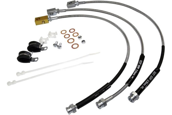 Motors Jeep CJ7 1982-1986 RT31016 Brake Hose Kit 4