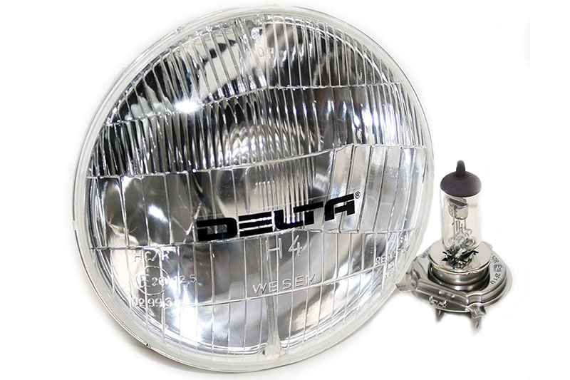 Delta Slim Motorcycle Headlight | 4WheelOnline.com