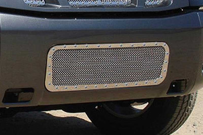 TRex Grilles 6717801 Small Mesh Steel Black Finish XMetal Grille Insert for Nissan Titan Armada T REX