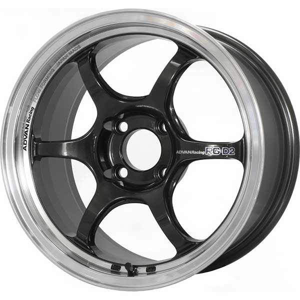 Advan Wheels RGD2 Machining Black Gunmetallic | 4WheelOnline.com