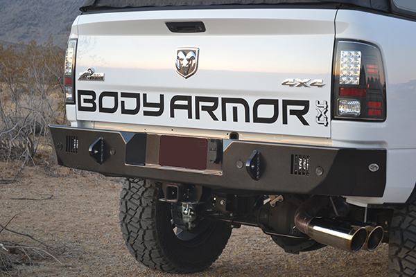 2016 dodge ram rear bumper