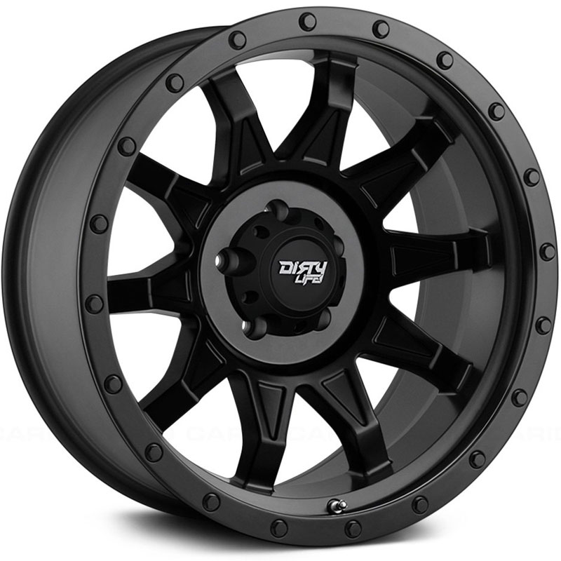 9301-8981MB12 Dirty Life Roadkill 9301 Matte Black Beadlock Wheels ...