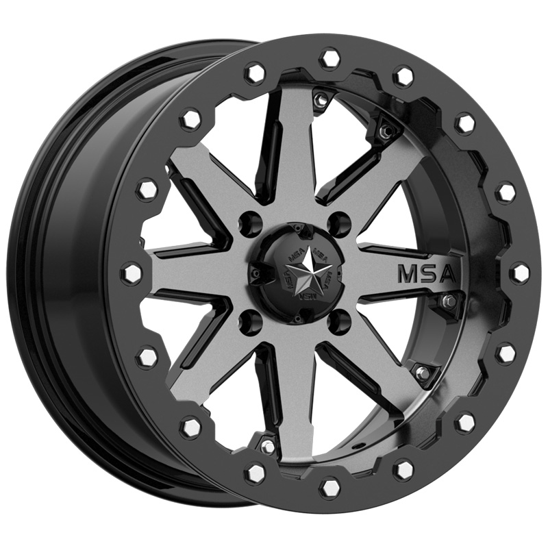 MASSFX 20x10-9 Dual Compound Off-Road ATV Rear Tires - 6 Ply, 2 Pack, EOS20109