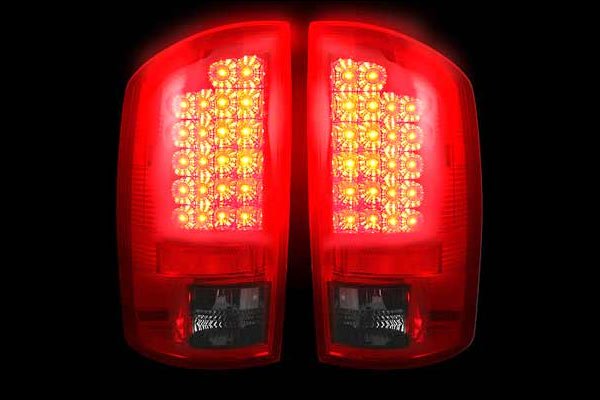 Recon Dark Red Led Tail Lights 02 06 Dodge Ram 1500 03 2500 Recon Dark Red Led Tail Lights 2002 2006 Dodge Ram 1500 2003 2500 3500
