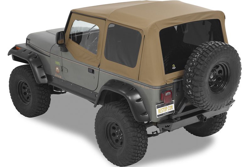 Bestop Supertop NX Soft Tops Jeep Wrangler YJ