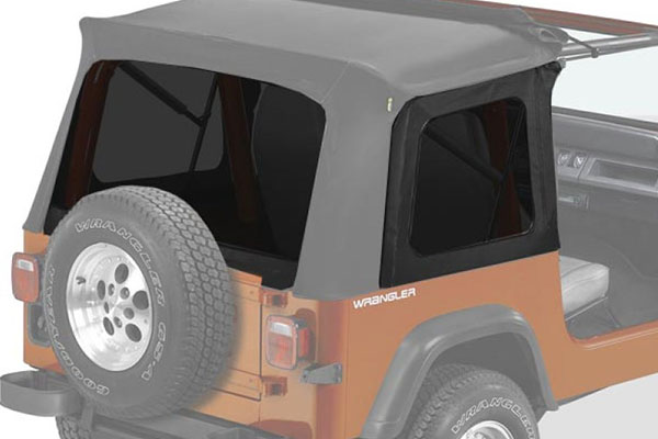 jeep tinted window