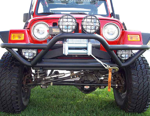 Jeep bumpers are very common