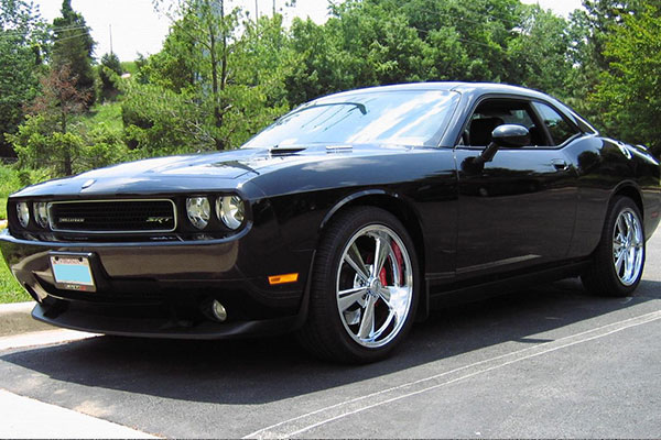 All black Dodge Challenger R/T